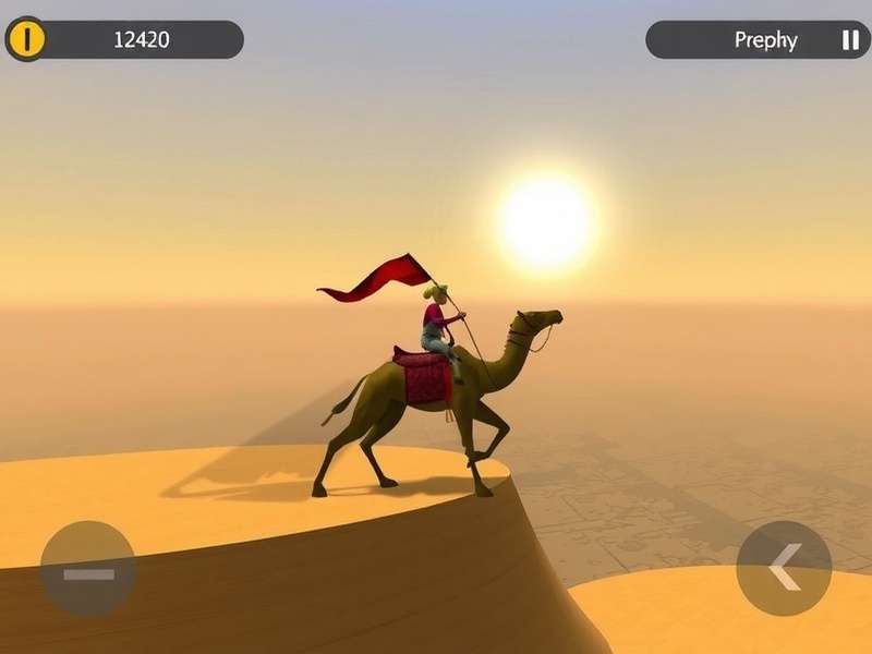 Camel Caravan Chase Gameplay Screenshot