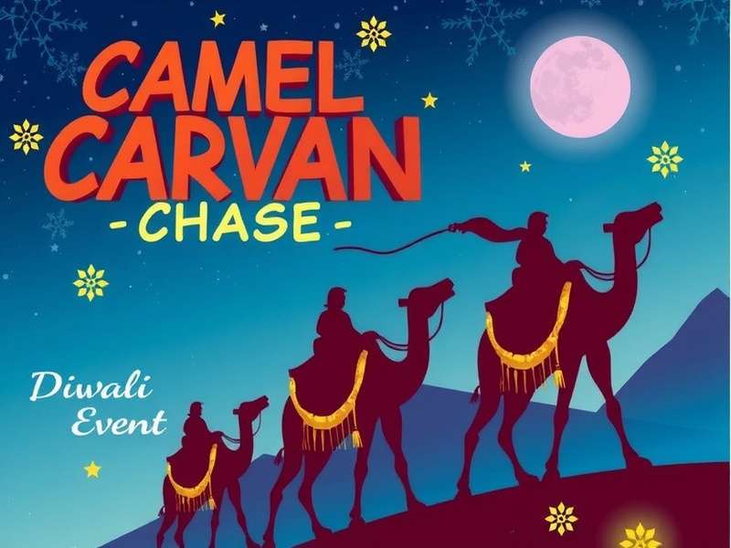 Camel Caravan Chase Diwali Event